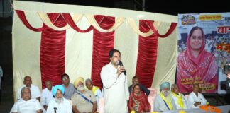 वार्ड 07 में सुमित रणवां के समर्थन में जनसमर्थन, नुक्कड़ सभा में उत्साह हनुमानगढ़ वार्ड 07 में सुमित रणवां के समर्थन में नुक्कड़ सभा