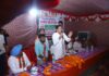 वार्ड नंबर 9 में भाजपा प्रत्याशी मनप्रीत सैनी के चुनाव कार्यालय का उद्घाटन