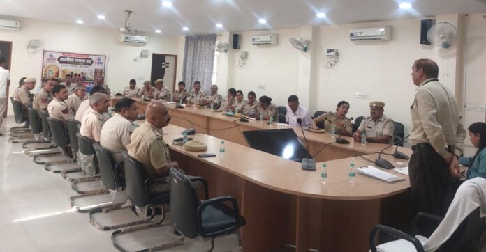 Screenshot झुंझुनूं रिजर्व पुलिस लाइन में पुलिसकर्मियों के लिए मानसिक स्वास्थ्य जागरूकता कार्यक्रम