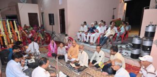 अनंत चतुर्दशी पर रुद्राभिषेक और संगीतमय सुंदरकांड पाठ, भजनों से गूंजा पूनिया कॉलोनी चूरू की पूनिया कॉलोनी में अनंत चतुर्दशी पर आयोजित रुद्राभिषेक और संगीतमय सुंदरकांड पाठ का धार्मिक आयोजन