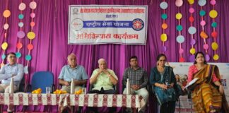 झुंझुनूं महिला महाविद्यालय में NSS अभिविन्यास कार्यक्रम के दौरान छात्राएं