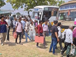 पाली नगर निगम चुनाव 2026 के लिए पोलिंग पार्टियों की रवानगी