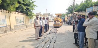 हनुमानगढ़ में 100 बाइक सीज, मॉडिफाइड साइलेंसर और तेज हॉर्न पर चला बुलडोजर हनुमानगढ़ में यातायात पुलिस द्वारा जब्त मॉडिफाइड साइलेंसर और तेज आवाज वाले हॉर्न को बुलडोजर से नष्ट करने की कार्रवाई