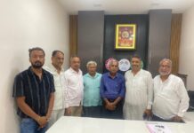 हनुमानगढ़ में महाराजा अग्रसेन जयंती की संयुक्त शोभायात्रा को लेकर अग्रोहा विकास समिति और अग्रवाल महासभा की बैठक