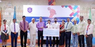 प्रिंस इंटरनेशनल स्कूल की रश्मि-समीक्षा ने वाद-विवाद में गाड़े सफलता के झंडे प्रिंस इंटरनेशनल स्कूल की छात्राएं रश्मि और समीक्षा ऑल इंडिया इंटर स्कूल अंग्रेजी वाद-विवाद प्रतियोगिता में प्रथम स्थान प्राप्त करने पर सम्मानित