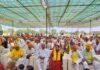 ऊंटगाड़ी में सजा ग्राम दर्शन , लोक संस्कृति के रंग में रंगा खांदवा गांव
