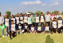 चूरू में 23वीं अंतर महाविद्यालय जिला स्तरीय क्रिकेट प्रतियोगिता में विजेता सुभाष चंद्र बोस कॉलेज साहवा और उपविजेता लोहिया कॉलेज चूरू की टीमें